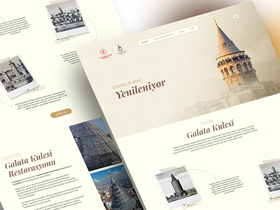 Galata Tower | UI Design