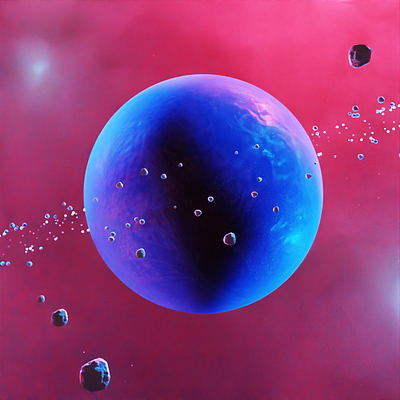 Planet Blue 3d animation branding motion graphics