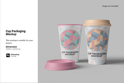 Cup Packaging Mockup presentation