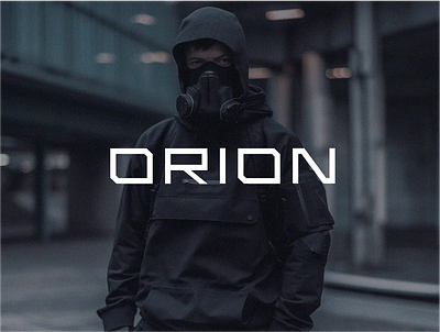 ORION branding design geometric graphic design logo orion store style techwear typography vector