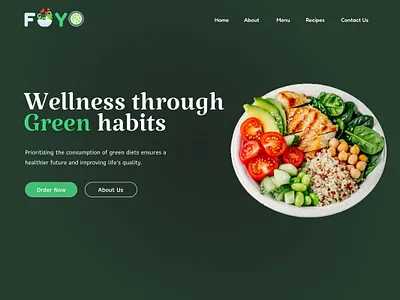 Food Landing Page