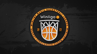 win liga logo 3d animation blender branding design graphic design id logo