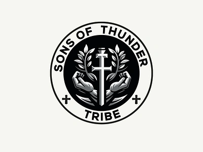 SONS OF THUNDER TRIBE branding catholic christ design graphic design icon identity illustration logo marks symbol ui