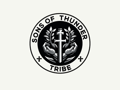SONS OF THUNDER TRIBE branding catholic christ design graphic design icon identity illustration logo marks symbol ui