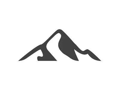 Mountain Logo climbing logo mountain
