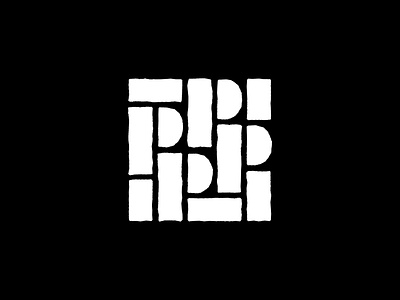 Primary Paint Party art gallery branding concept graphic design identity logo mark minimal p simple symbol