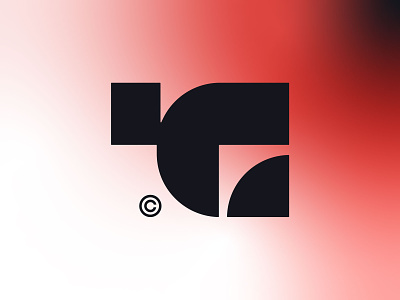 T + G Logomark brand branding design finance g gradiant icon letter letters logo mark t tech
