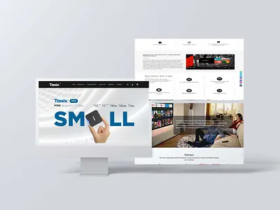 Elevating Entertainment: Tanix TV Box Website Overhaul design ecommerce website template graphics design logo shopify shopify website design uiux design web development webs design website design wix wix website design woocommerce woocommerce website design wordpress wordpress ecommerce website wordpress website