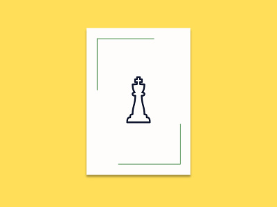 SIMPLE CHESS KING WALLART DESIGN interior decor