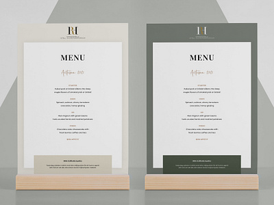 Restaurangskolan - Brand identity & Print design brand identity branding editorial design graphic design green interior design menu design merch merch design playfair display poster design print restaurant branding retouch sustainability