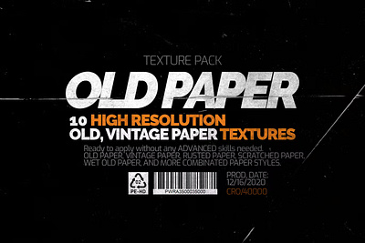 Old Paper - Texture Pack post