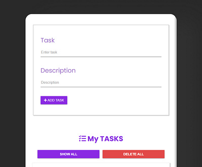 Firebase Task Manager css design fire firebase html interface javascript task manager tasks ui ux web web design website