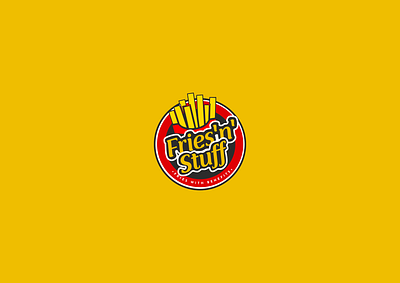 Fries 'n' Stuff Logo Design branding design graphic design ill illustration logo vector