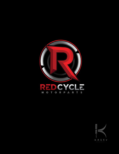 REDCYCLE MOTORPARTS LOGO logo