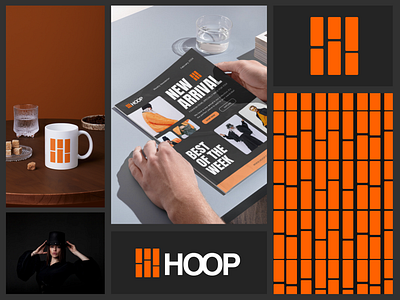 Hoop - Branding Identity ads branding design graphic design illustration logo typography ui vector