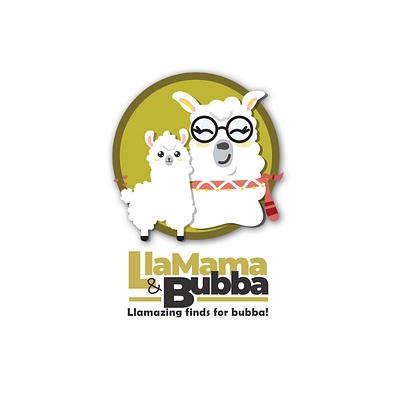 LLAMAMA AND BUBBA logo