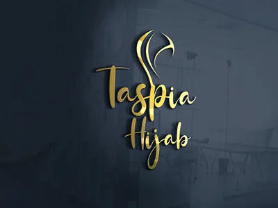Logo For Taspia Hijab branding graphic design logo