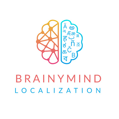 BrainyMind Localilzations v2 Logo 3d animation branding creativeweb design designinspiration digitaldesign graphic design illustration logo ui vector