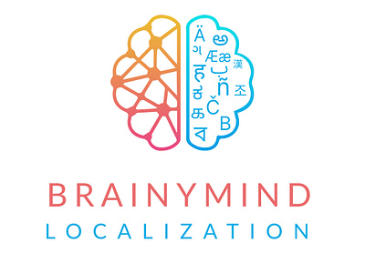 BrainyMind Localilzations v2 Logo 3d animation branding creativeweb design designinspiration digitaldesign graphic design illustration logo ui vector