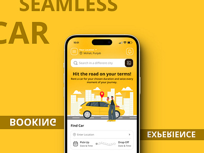 Rental - Car Booking App carbooking carhire carrental digitalbooking mobileapp rentacar rentalapp roadtrip transportation travel uidesign userexperience userinterface uxdesign