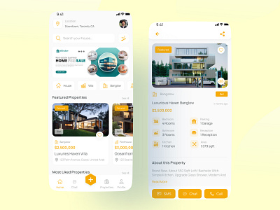 Optimuz Homez app design mobile mobile app property real estate real estate app ui ui design ux ux design