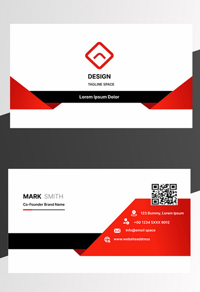 Carte de Visite 3d adobe animation branding conception graphique design figma graphic design illustration logo motion graphics typographie ui ux