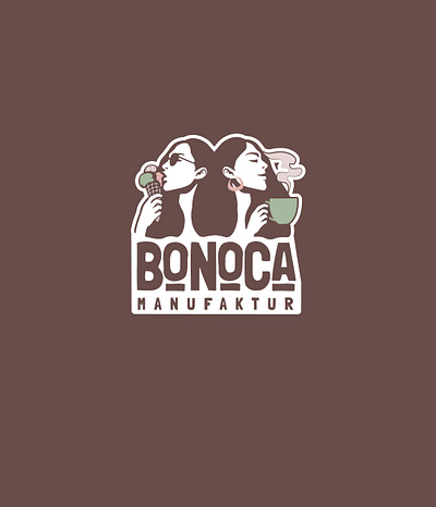 bonoca manufaktur branding graphic design illustration logo