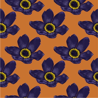 PrimRoses design floral flowers graphic graphics illustration pattern pattern design primrose prints wrapping paper