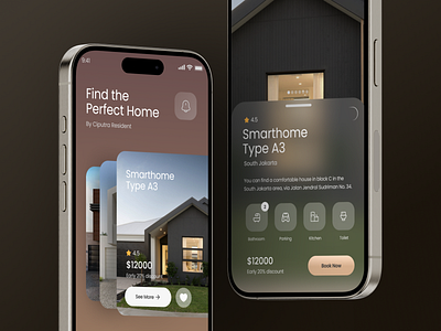 Mobile Apps by Ciputra Housing app ui ciputra design figma mobile app design mobile apps ui ui ux ui design