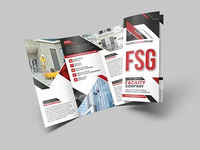 Janitorial Services Trifold Brochure Design adobe indesign akibdigitalx branding brochure brochure design business business brochure company profile graphic design illustrator janitorial janitorial brochure janitorial trifold brochure modern brochure design print brochure design trifold brochure trifold brochure design trifold mockup