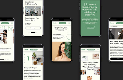 Mobile V. Cassia Project aesthetic mobile ui ux