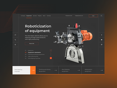 Heavy industrial equipment corporate equipment industrial website
