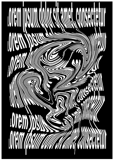 Experimental Typography branding design graphic design poster typography vector