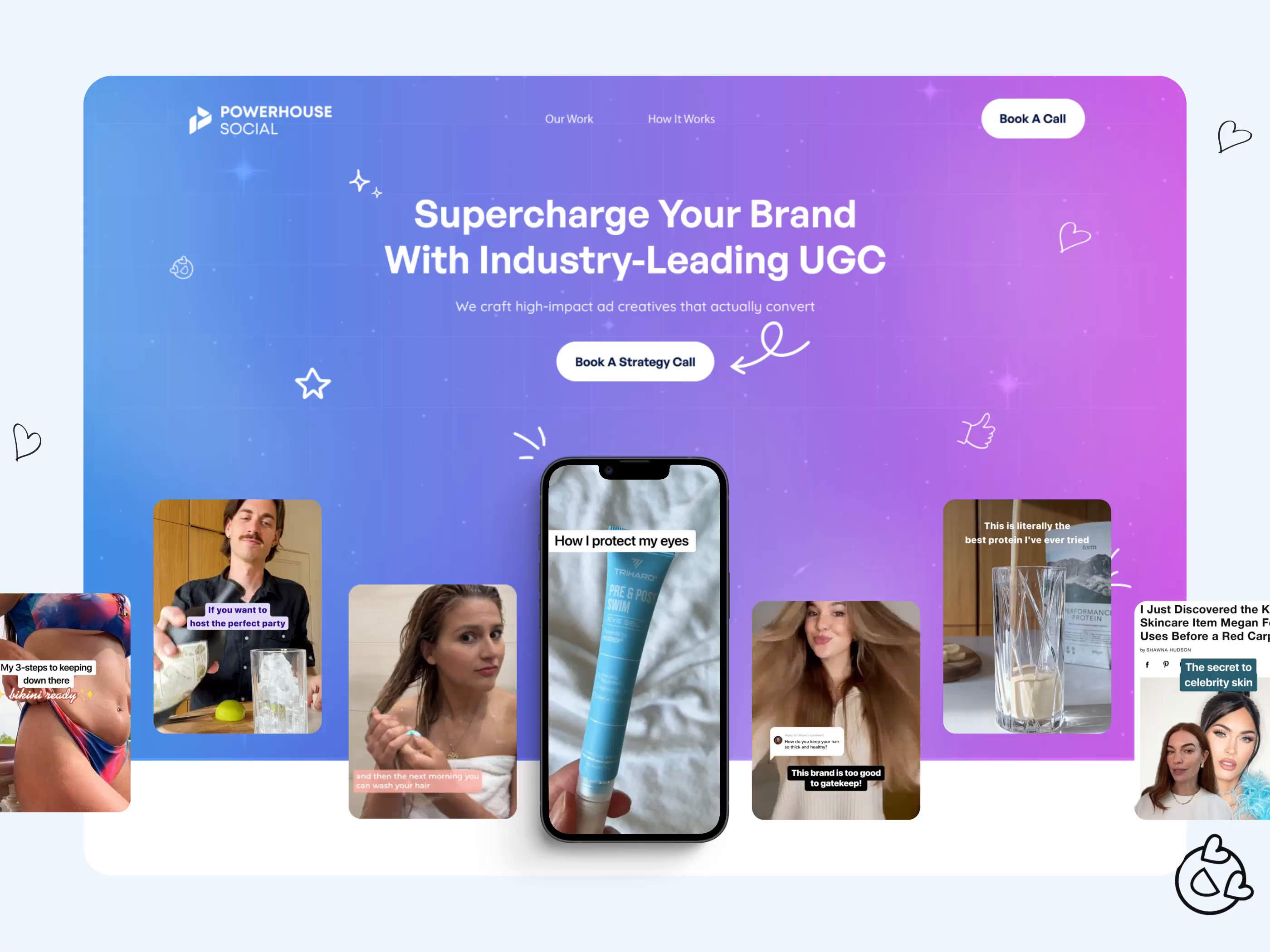 Example of Landing Page Design And Development
