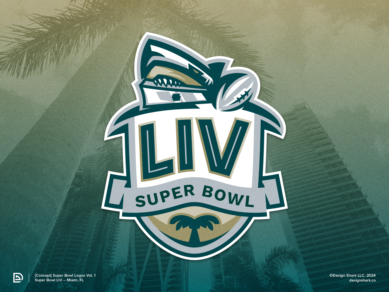 [Concept] Super Bowl Logos Vol.1 by Dan | Design Shark® on Dribbble