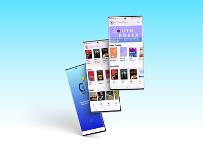 Go-Book 3d book app book apps branding graphic design logo mobile app motion graphics novel ui