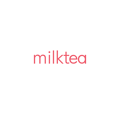 Visual Identity design - Milktea logo package design social media design visual identity visual identity design