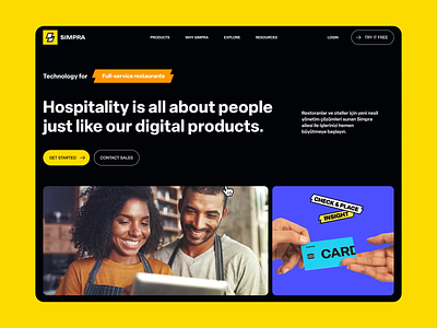 Simpra: Website branding design graphic design hospitality illustration logo simpra ui ux vector web website