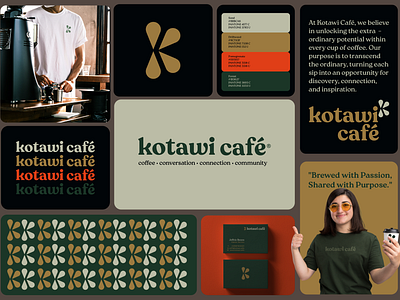 Kotawi Café Brand Identity brand identity branding café coffee coffeeshop community graphic design logo