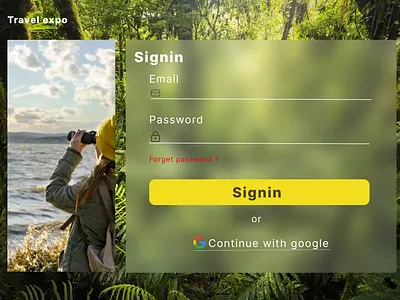 Signup Page app design logo ui ux web