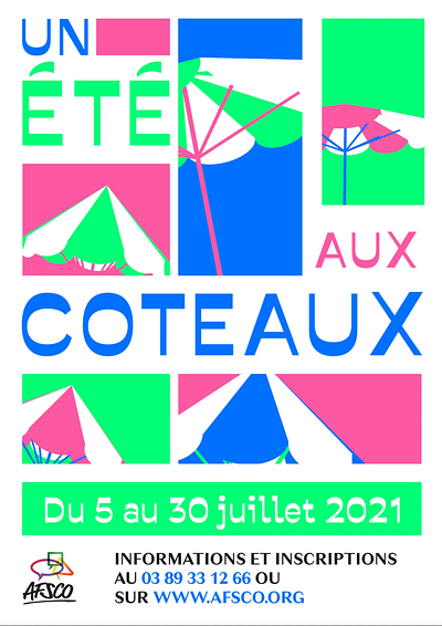 Un été aux Coteaux 2021 afsoc animation event identity motiondesign summer