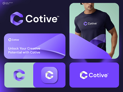 Cotive - Modern Logo Design | Branding brand identity branding c letter logo c logo colorful logo community creative flat logo logo design minimal minimalist modern logo organization tech technology