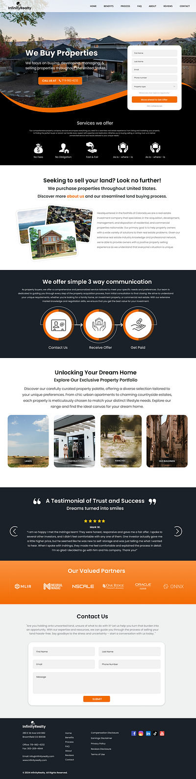 Real Estate WebDesign branding logo realestate ui ux