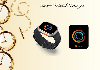 Smart Watch Design app branding design graphic design illustration logo ui ux vector web