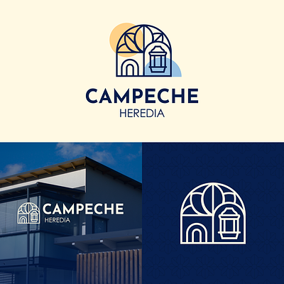 Campeche Brand Design branding design logo residential vector