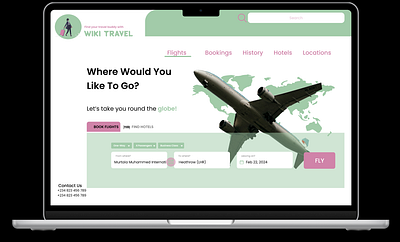 FLY branding logo ui website