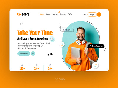 Teaching English website education hire ui ux designer landing landing page page saas teaching teaching english teaching platform ui ui ux ux web design webdesign website website designer