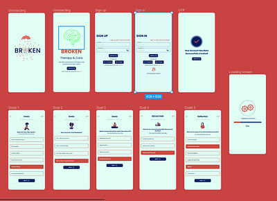 Onboarding page graphic design onboarding ui