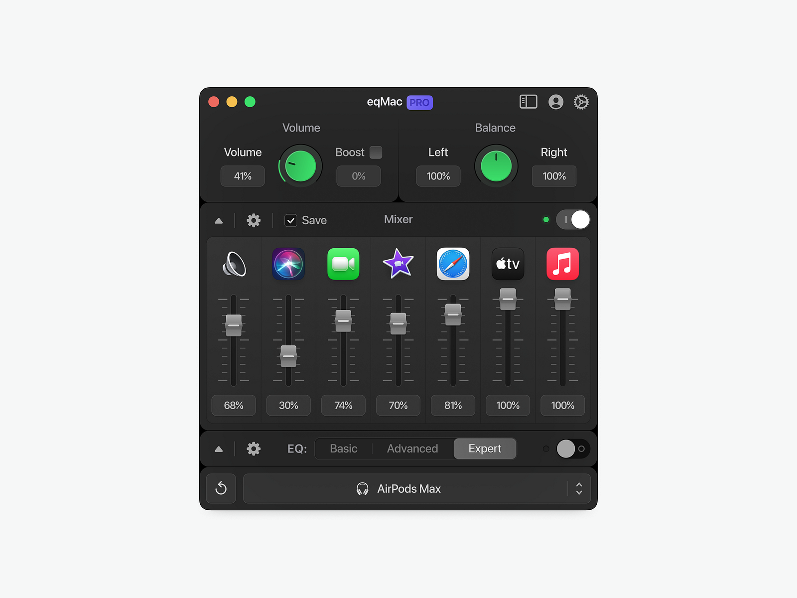 eqMac System Audio processing app by Oleksandr Plyuto 🇺🇦 on Dribbble