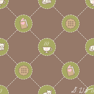 Mimi's Go At Your Own Pace 2024 Prompt Week 8 art design graphic design illustration pattern design